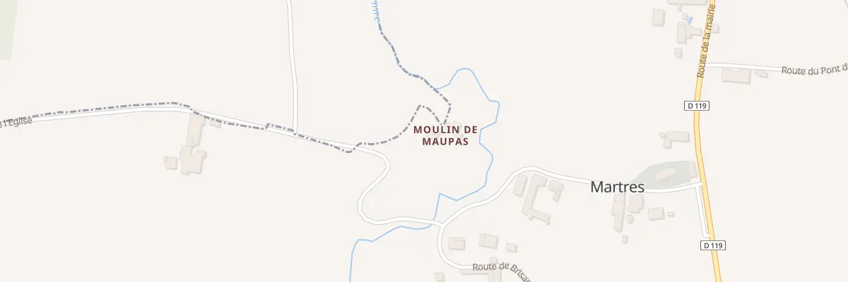 Plan du 1 Guillebot à Baigneaux