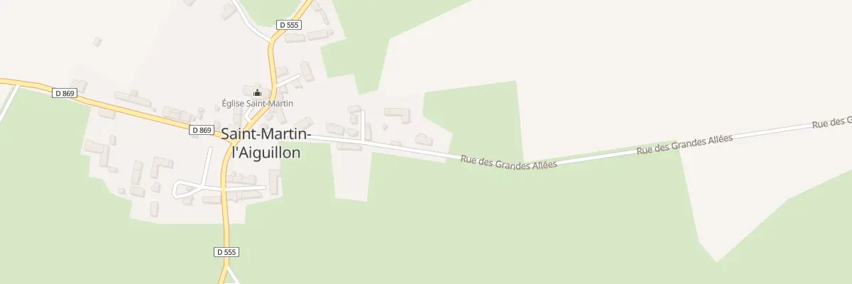 Plan du 28 Le Bourg à Saint-Martin-l’Aiguillon
