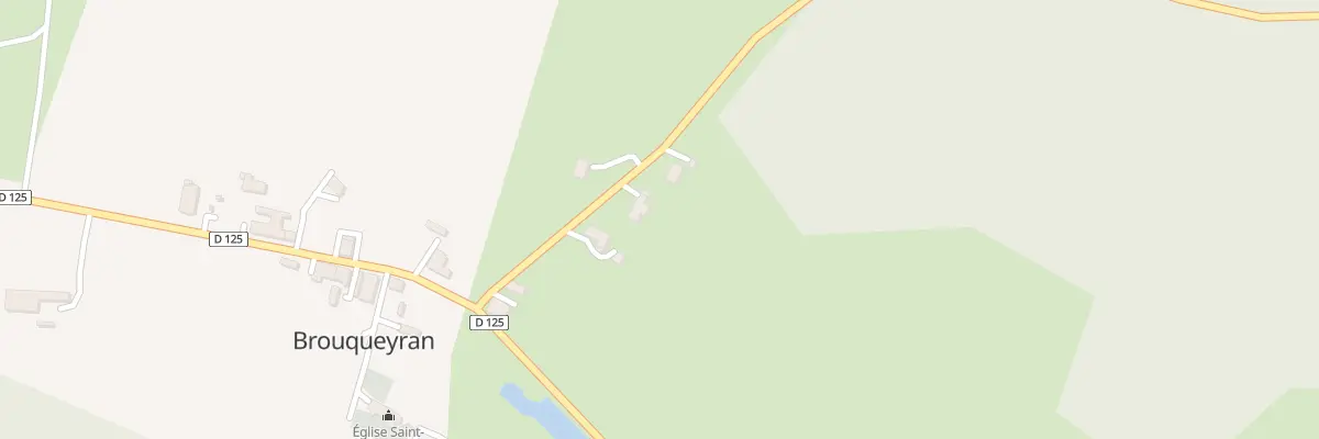 Plan du 5001 Bourriot Est à Brouqueyran