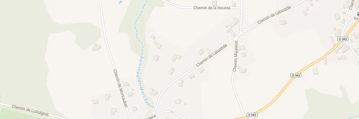 Plan du 576 Che de Labastide à Simacourbe