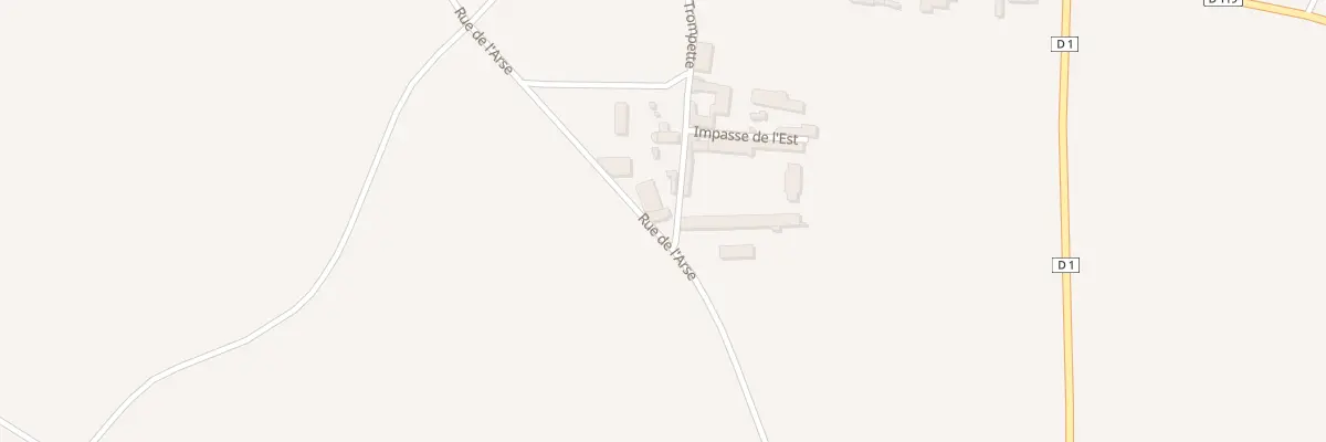 Plan du 6 Rue de la Trompette à Courbillac