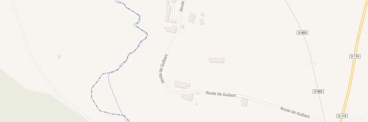 Plan du 18 Rte de Guibert à Frontenac
