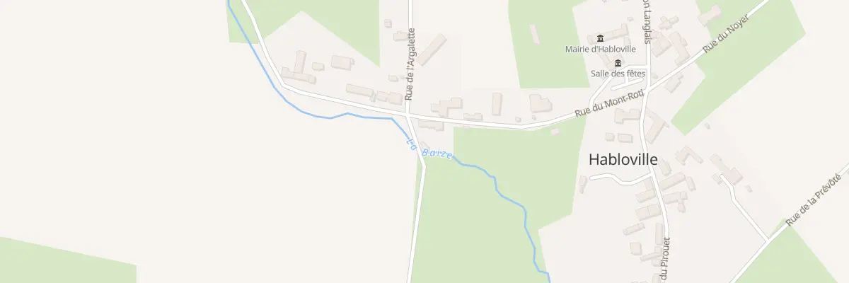 Plan du 7 Rue du Mont Roti à Habloville