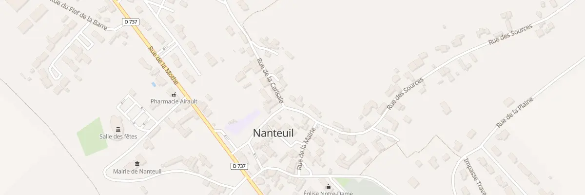 Plan du 1 Rue des Sources à Nanteuil