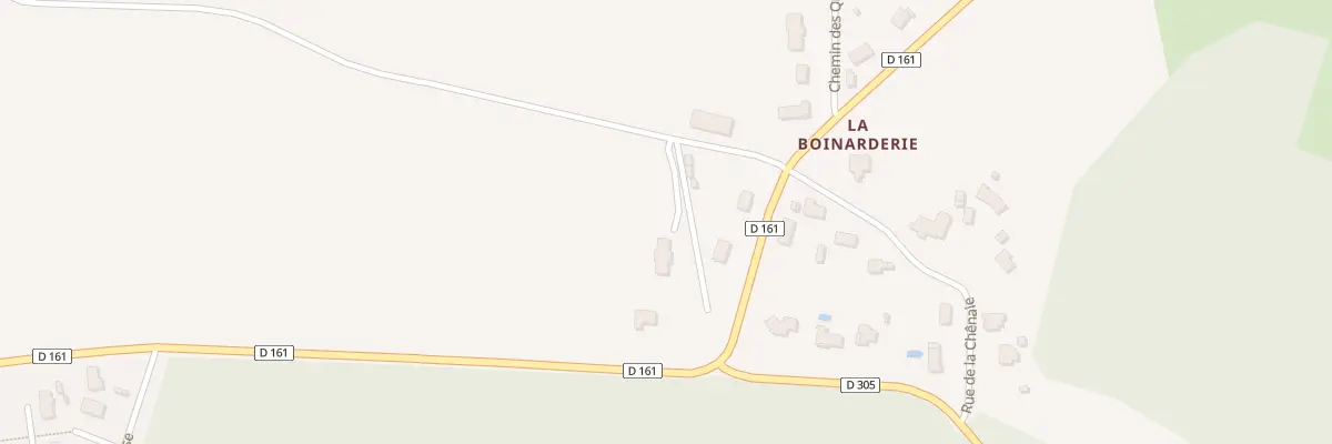 Plan du 5184F La Boinarderie à Verrie