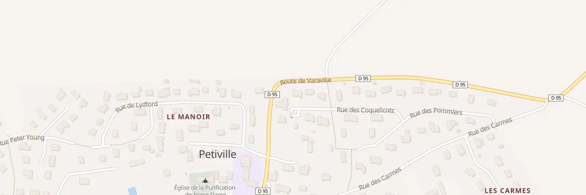 Plan du 16 Rue des Coquelicots à Petiville