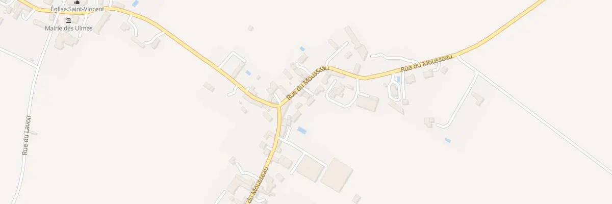 Plan du 16 Rue du Mousseau aux Ulmes