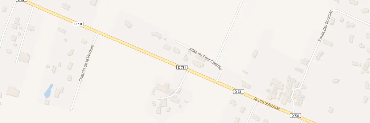 Plan du 38 Rte d’Archiac à Barret