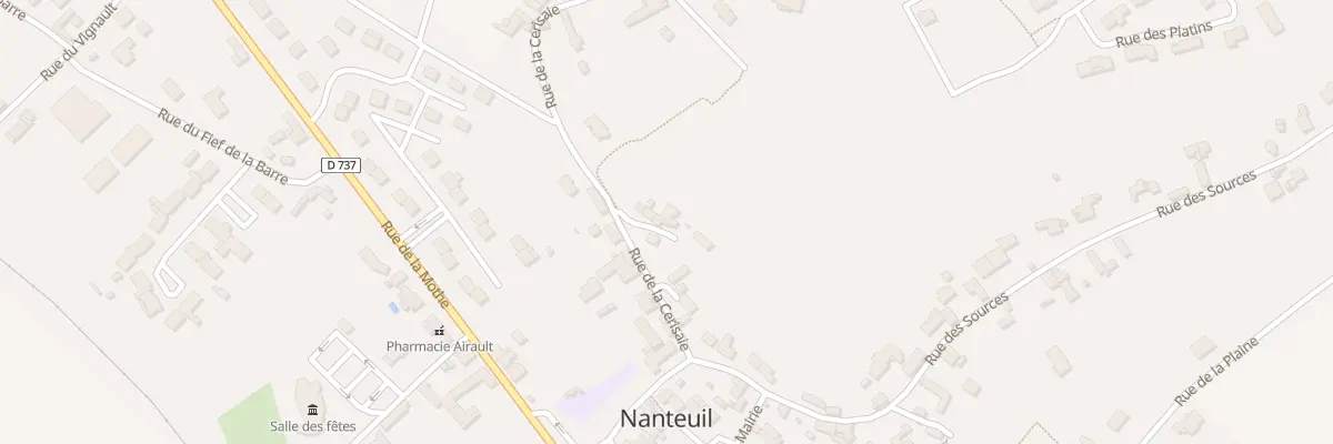 Plan du 10A Rue de la Cerisaie à Nanteuil