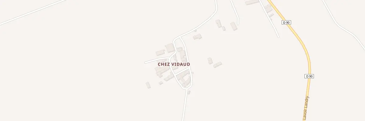Plan du 5023 Chez Vidaud à Saint-Preuil