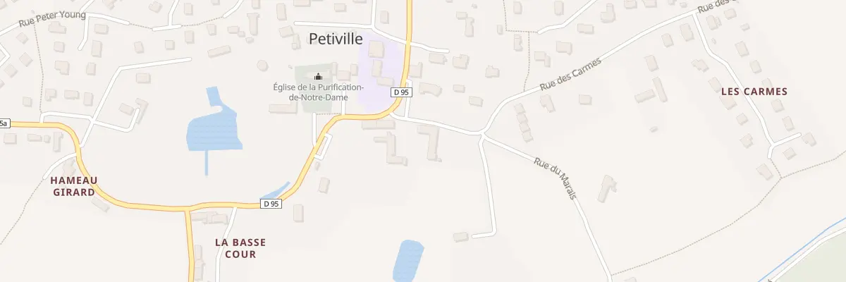 Plan du 4 Rue du Marais à Petiville