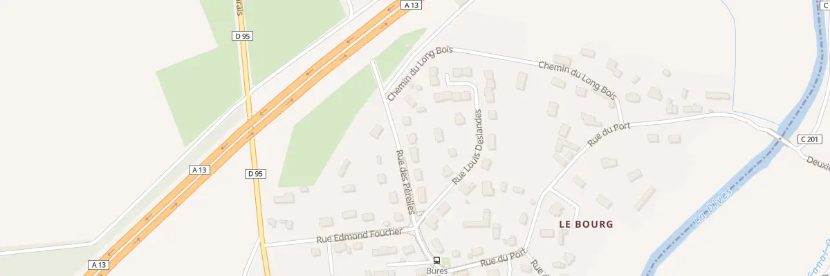 Plan du 12 Rue des Perelles à Troarn