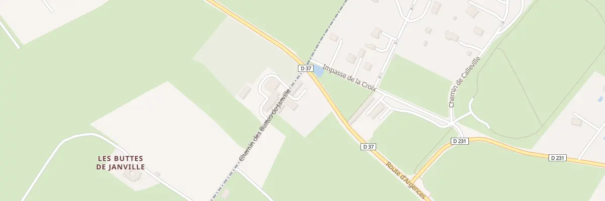 Plan du 45 Che des Buttes à Janville