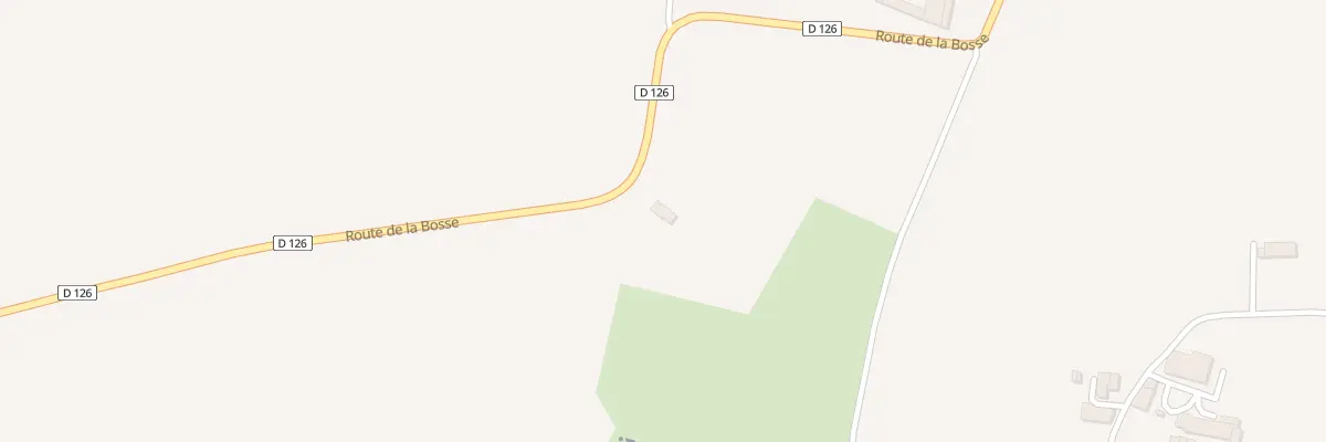 Plan du 7 Rte de la Bosse à Barbezieux-Saint-Hilaire
