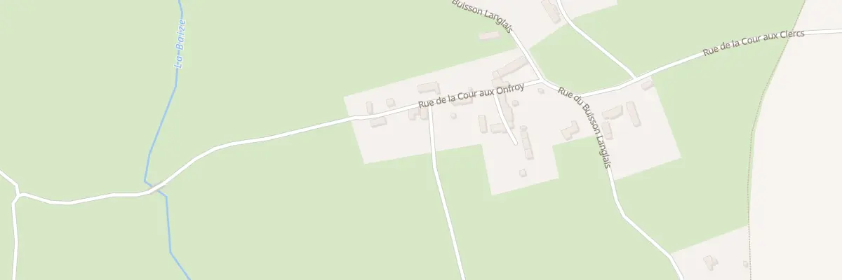 Plan du 5 Rue de la Cour aux Onfroy à Habloville