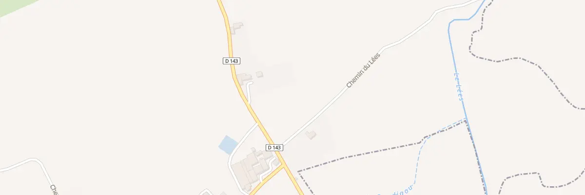 Plan du 248 Rte Departementale 143 à Saint-Jean-Poudge