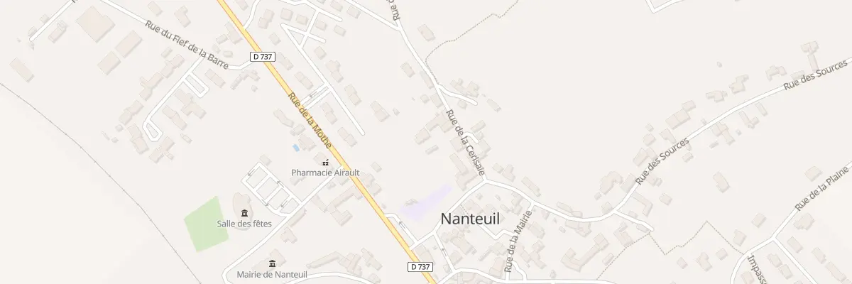 Plan du 7A Rue de la Cerisaie à Nanteuil