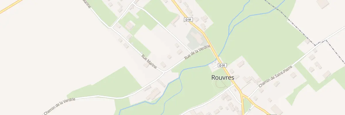 Plan du 4 Rue de la Verdrie à Rouvres