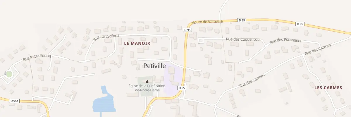 Plan du 3 Rte de Varaville à Petiville
