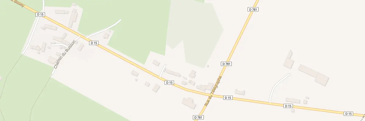 Plan du 14 Rue de Bissey à Habloville