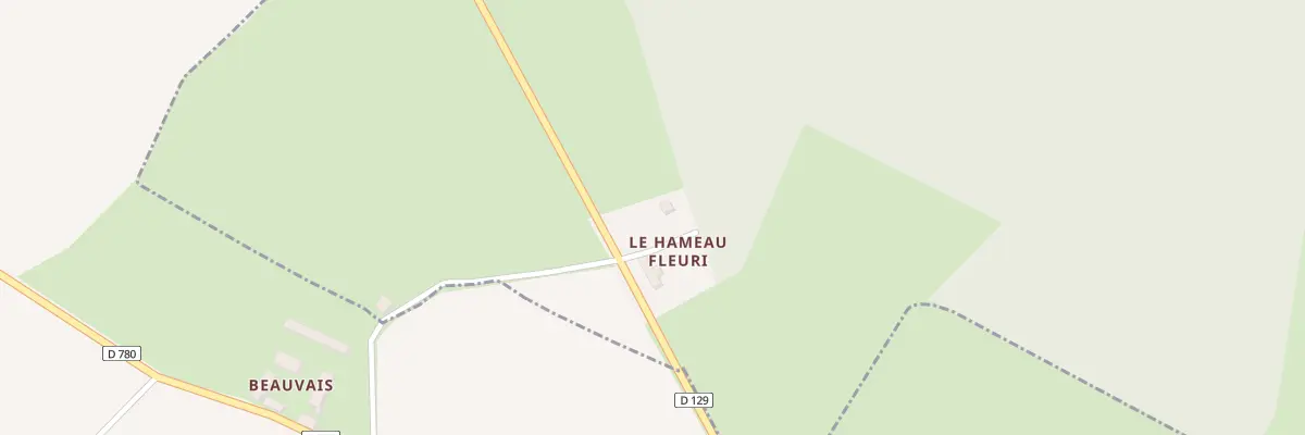Plan du 9 Rte d’Écouché à La Hoguette