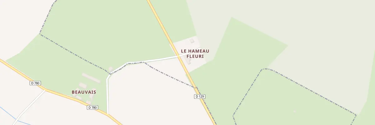 Plan du 11 Rte d’Écouché à La Hoguette