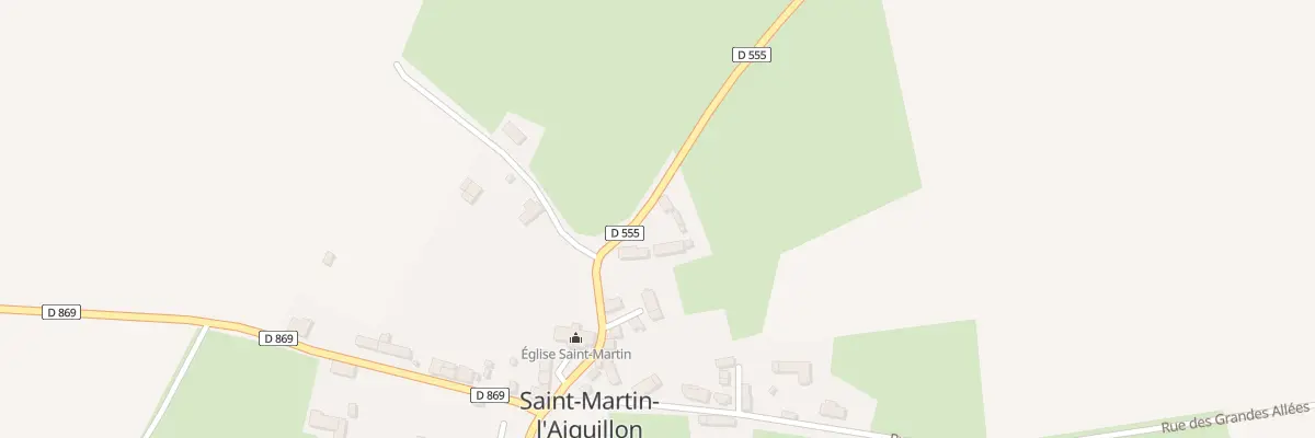 Plan du 9 Rue du Clos des Landes à Saint-Martin-l’Aiguillon