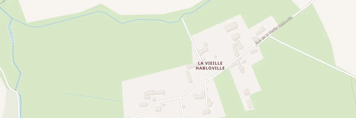 Plan du 7 Rue de la Vieille Habloville à Habloville