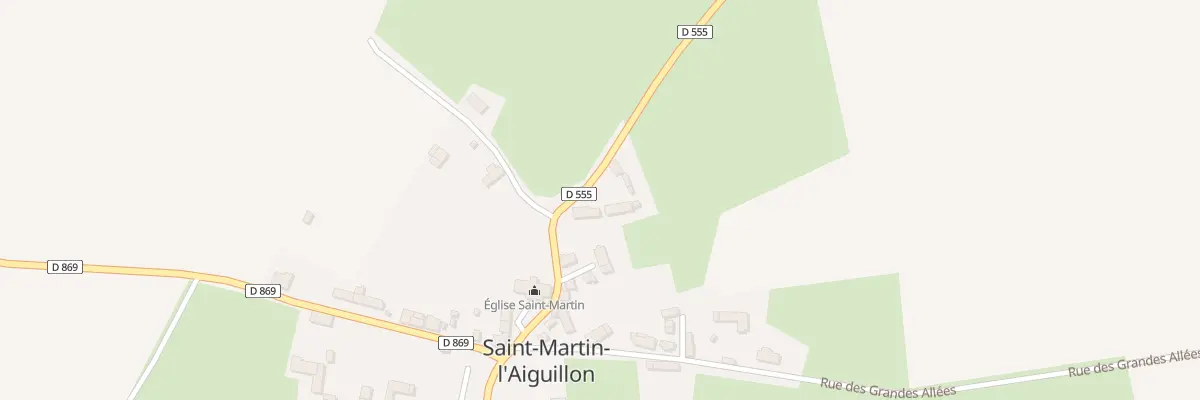 Plan du 7 Rue du Clos des Landes à Saint-Martin-l’Aiguillon
