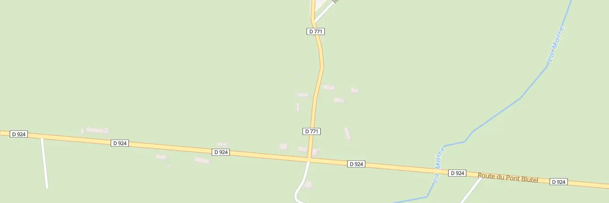 Plan du 3 Rte l’Être Hubert à Écouché-les-Vallées