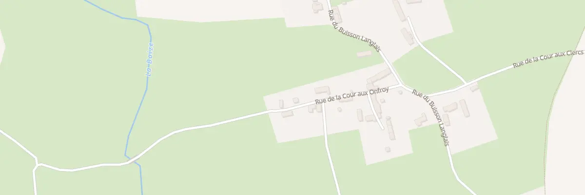 Plan du 6 Rue de la Cour aux Onfroy à Habloville