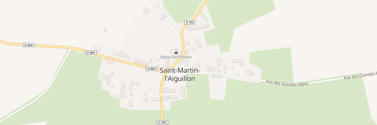 Plan du 32 Le Bourg à Saint-Martin-l’Aiguillon