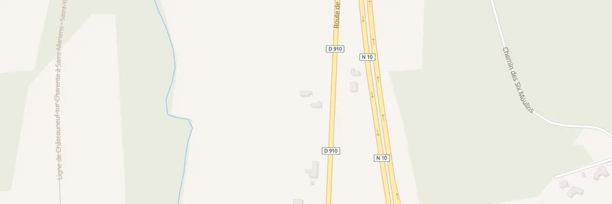 Plan du 109 Rte de Barbezieux à Reignac