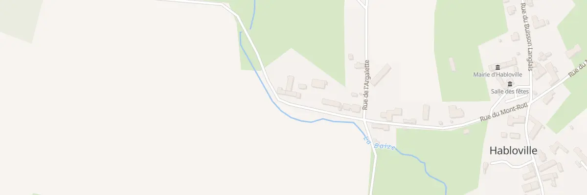 Plan du 8 Rue du Mont Roti à Habloville