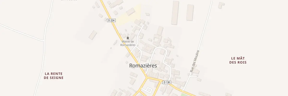 Plan du 6 Rue Tranquille à Romazières