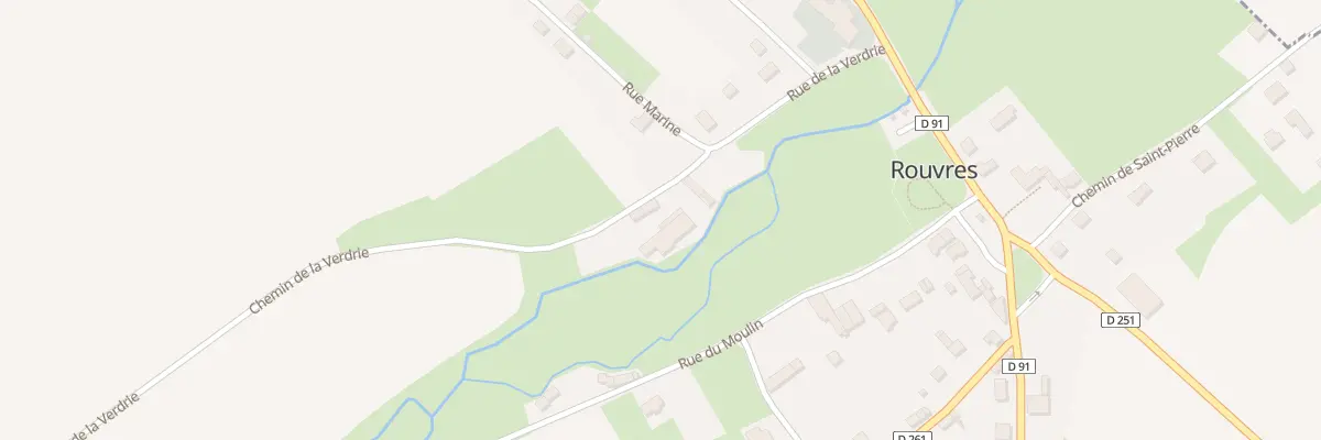 Plan du 5055 Che de la Verdrie à Rouvres