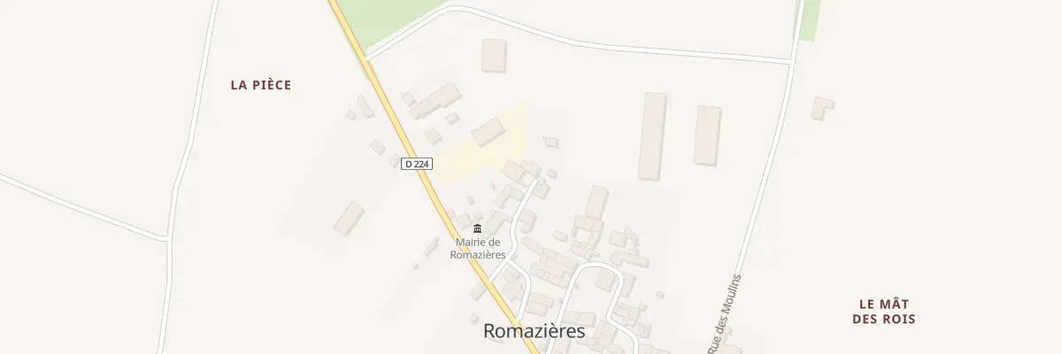 Plan du 5 Rue du Marronnier à Romazières