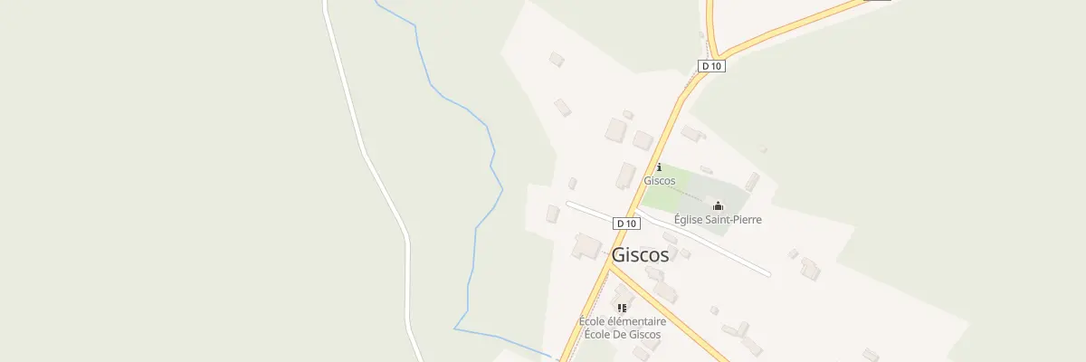 Plan du 1 Imp Luigia Deglos à Giscos