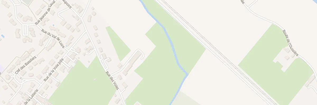 Plan du 1 Rue des Voies à Saint-Clément-des-Levées