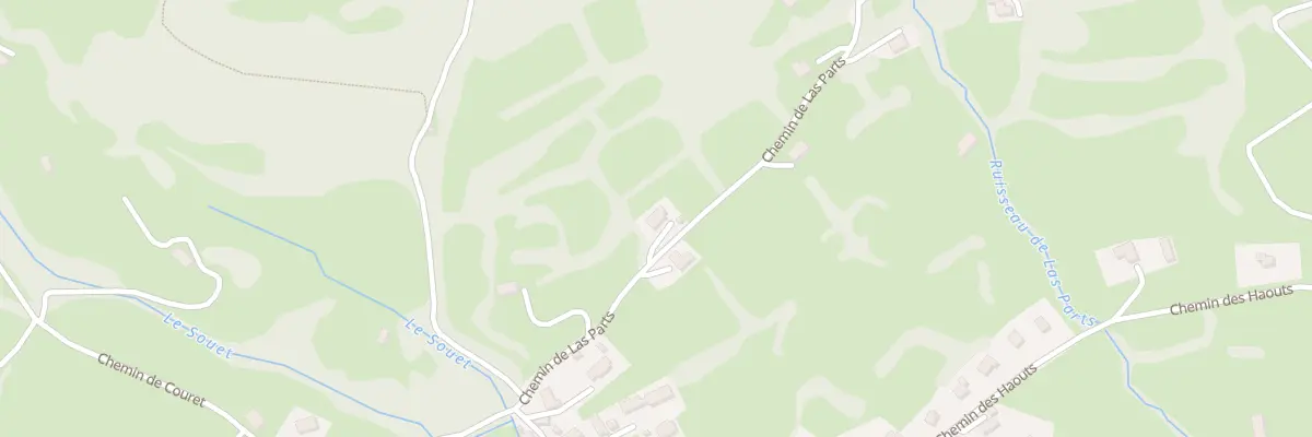 Plan du 5 Che de Las Parts à Gaillagos