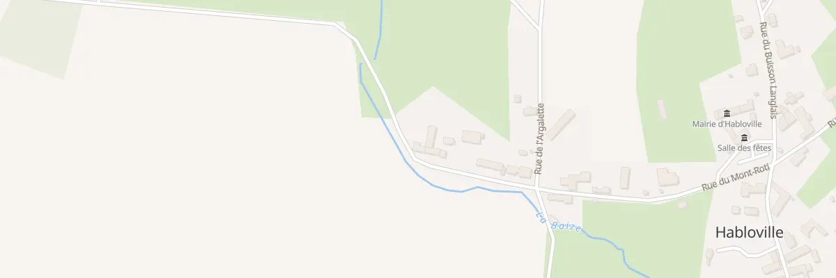 Plan du 10 Rue du Mont Roti à Habloville