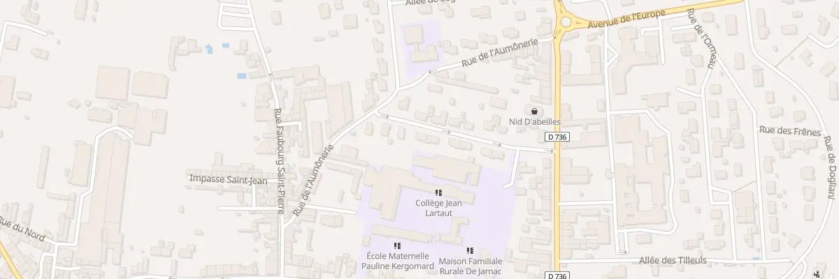 Plan du 11 Rue de Verdun à Jarnac