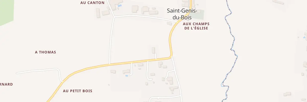 Plan du 6 Au Bourg à Porte-de-Benauge