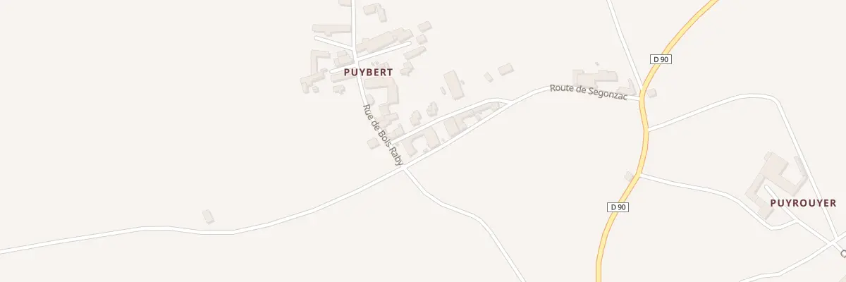 Plan du 18 Rte de Segonzac à Saint-Preuil
