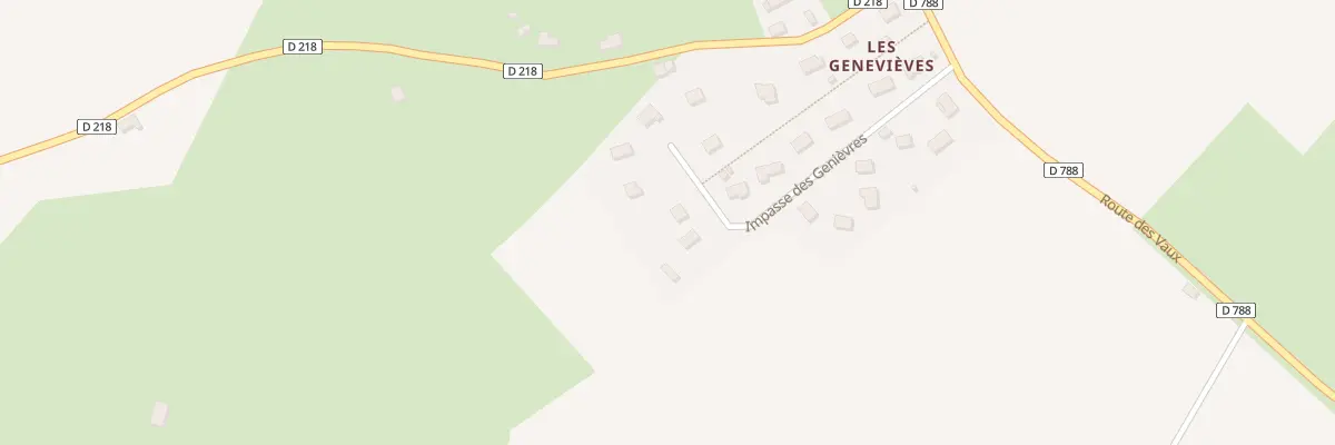 Plan du 21 Imp des Genièvres à Écouché-les-Vallées