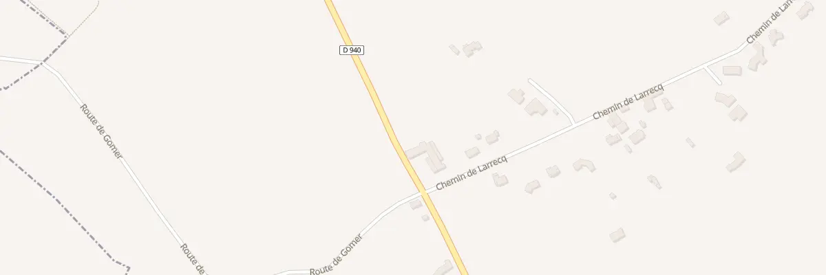 Plan de Che de Larrecq à Espoey
