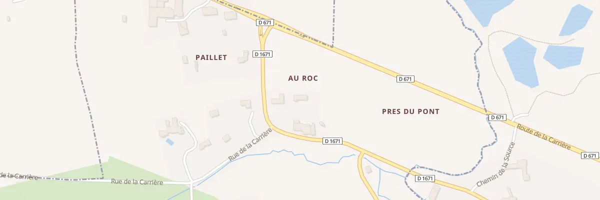 Plan du 3 Au Roc à Porte-de-Benauge