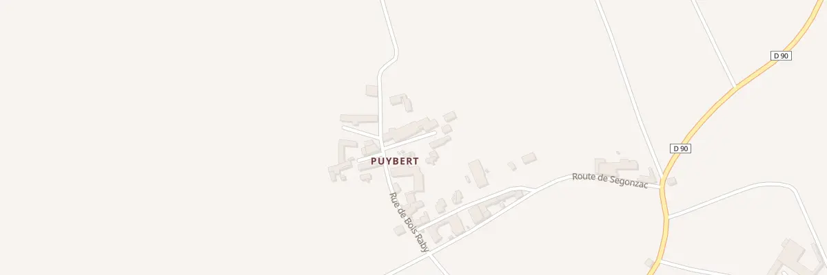 Plan du 6 Rue du Bois Raby à Saint-Preuil