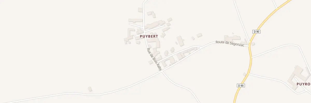 Plan du 2 Rue du Bois Raby à Saint-Preuil