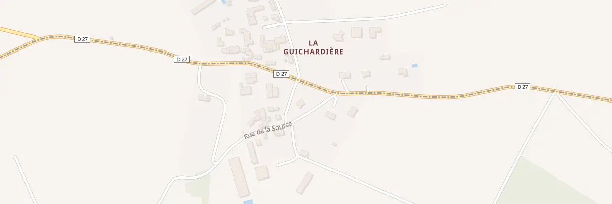 Plan du 2 Rue de la Source à Louin